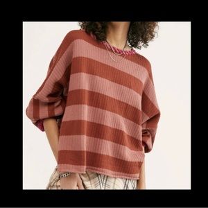 Free People Bayway oversized slouchy sweater